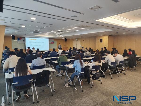 NSP통신-중소기업중앙회 대구지역본부는 9일 대구무역회관 대회의실에서 중소기업 임직원 대상 노무관리교육을 개최했다. (사진 = 중소기업중앙회 대구지역본부)