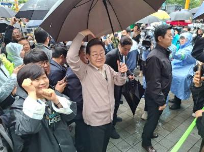 [NSP PHOTO]이재명 더불어민주당 대선후보, 험지 경북서 경청투어 시작