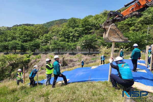 [NSP PHOTO]한국농어촌공사 성주지사, 2025년 재해대비 저수지 비상대처훈련 실시