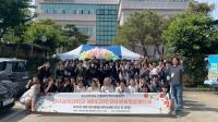 [NSP PHOTO]대구과학대 방송예술대학 헤어디자인과·방송영상제작과, 미용봉사활동 실시