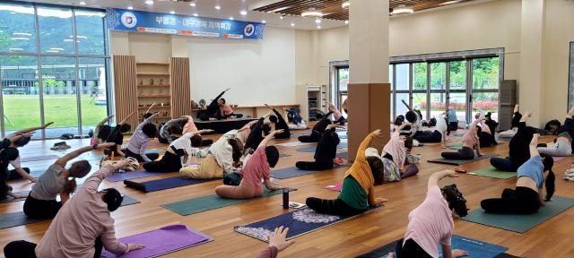 NSP통신-수련하는 학생들의 모습. (사진 = 원광디지털대학교)