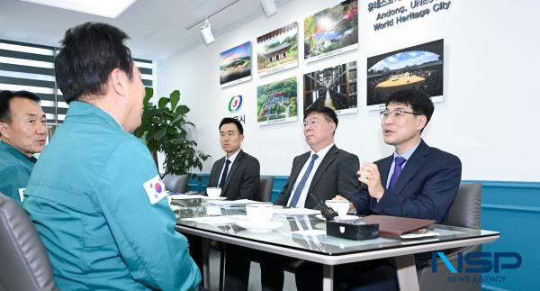 [NSP PHOTO]대구광역시, 취수원 안동댐 이전 상생 협력 위한 안동시청 및 안동댐 현장 방문