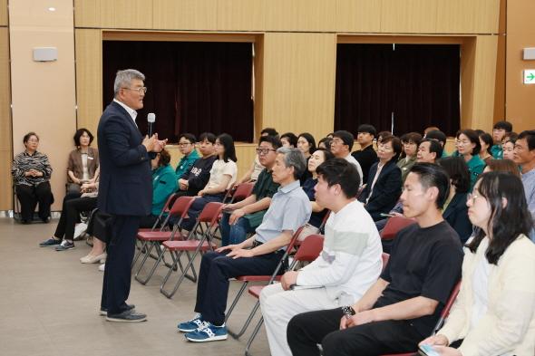 [NSP PHOTO]예천군, 생활인구 활성화 위한 직원특강 열어