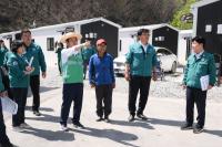 [NSP PHOTO]이철우 경북도지사, 산불 2차 피해 예방사업장 현장 직접 챙겨