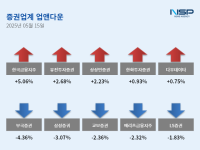 [NSP PHOTO][업앤다운]증권주 하락…한국금융지주↑·부국증권↓