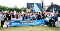 [NSP PHOTO]정명근 화성시장, 제71회 경기도체육대회 참가 선수단 격려