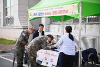 [NSP PHOTO]영암 해군 제3함대 장병들, 고향사랑기부 행렬 후끈