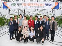 [NSP PHOTO]이철우 경북도지사, 성주참외과채류연구소 방문해 참외산업 고도화 현장 점검
