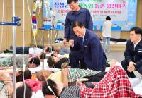 [NSP PHOTO]장성군,  찾아가는 의료 서비스 농촌 왕진버스 호응