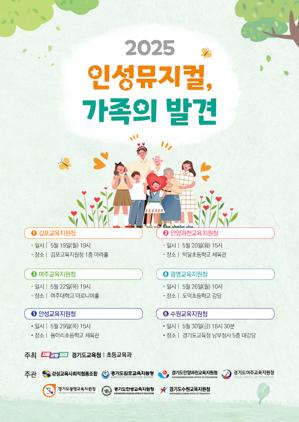 NSP통신-인성뮤지컬 가족의 발견 공연 일정. (이미지 = 경기도교육청)