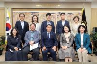 [NSP PHOTO]이재식 수원시의회 의장, 수원교육장-초등학교장과 교육발전 논의
