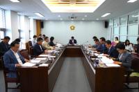 [NSP PHOTO]영천시의회, 전체 의원 정례간담회 개최