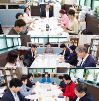 [NSP PHOTO]안산시의회 3개 상임위, 시 집행부와 간담회 개최