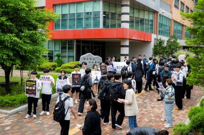 [NSP PHOTO]김포 운양고 청소년 유해환경 예방 캠페인 전개