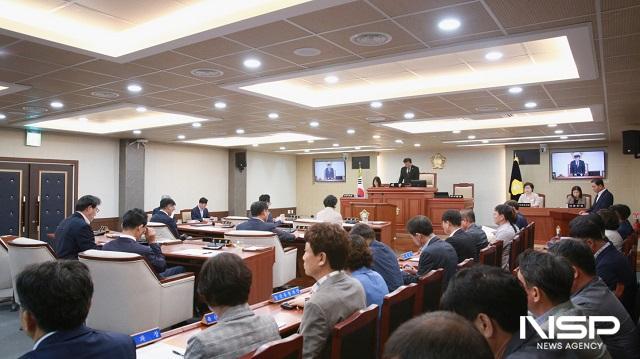 NSP통신-장수군의회가 22일 1일간의 일정으로 제375회 임시회를 개회했다. (사진 = 장수군의회)