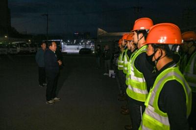 [NSP PHOTO]오산시 환경미화원 격려 애로사항 해법 모색