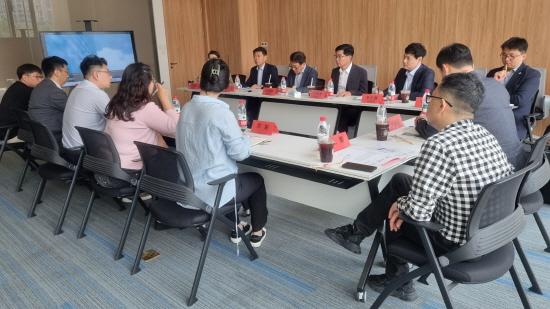 NSP통신-중국 에이치투에이치그룹 투자 유치 상담 (사진 = 광양만권경제자유구역청)