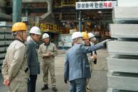 [NSP PHOTO]영풍, 새 이사회 현장 행보…전원 석포제련소 방문해