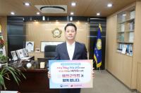 [NSP PHOTO]강영구 예천군의장, 인구문제 인식개선 릴레이 캠페인 동참