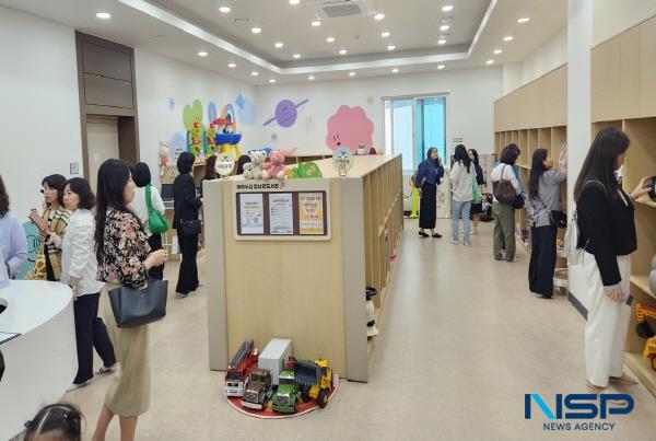 [NSP PHOTO]포항형 돌봄 모델 흥해아이누리플라자, 선진 보육 인프라 선도