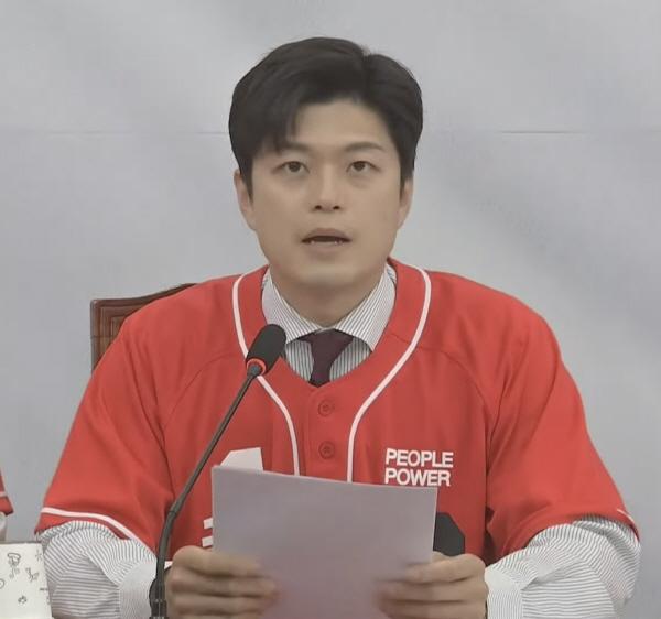 NSP통신-김용태 선대위원장이 발언하는 모습 (사진 = 국민희힘)