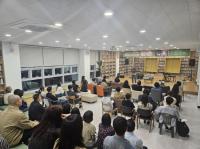 [NSP PHOTO]광양중앙도서관, 뮤지션 김반장 초청 청년공감 토크콘서트 성료