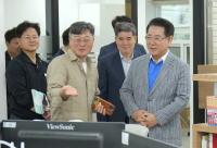 [NSP PHOTO]김영록 전남지사, 순천 K-디즈니 애니클러스터 현장 방문