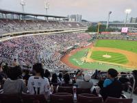 [NSP PHOTO]수원시, 취약계층 아동 프로야구 경기 관람 행사 개최