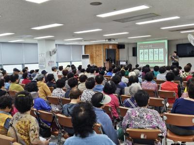 [NSP NEWS Image]오산시정신건강복지센터 노인 자살예방 프로그램 성료