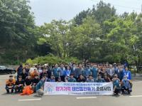 [NSP PHOTO]광양 태인동청년회, 향기 가득 태인동 조성 위한 상록수 식재 봉사활동 실시