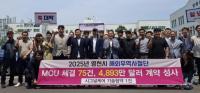 [NSP PHOTO]영천시 해외 무역사절단, 총 4893만 달러 수출계약 체결