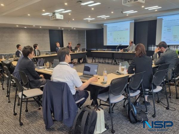 NSP통신-지난 5월 28일 일본 도쿄에서 개최된 WP.29 PTI IWG(자동차 정기검사 전문가기술그룹) 회의에 TS 자동차검사 연구진이 참여해 운행차 검사 공동 가이드라인 마련에 관해 논의하고 있는 모습 (사진 = 한국교통안전공단)