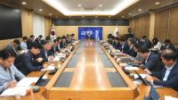 [NSP PHOTO]주낙영 경주시장, 2일 국소본부장회의 주재...공직자 정치적 중립 철저히 강조
