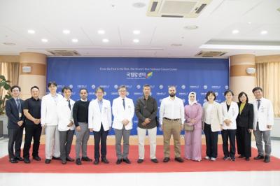 [NSP PHOTO]사우디 카심대 메디컬시티 대표단 국립암센터 공식 방문