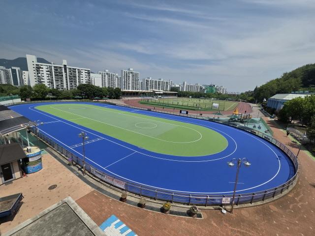 NSP통신-새단장한 군포시민체육광장 내 인라인스케이트장. (사진 = 군포시)