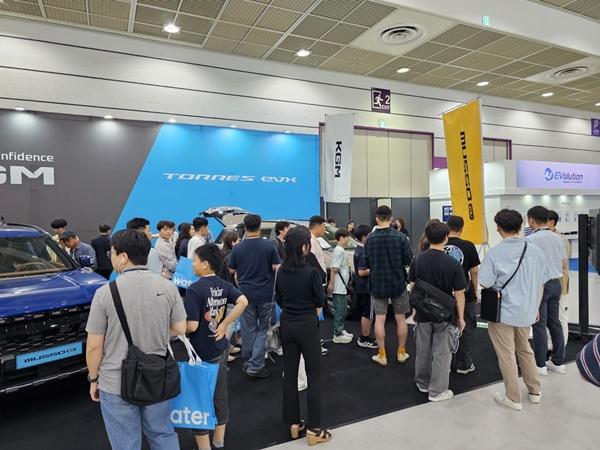 NSP통신-EV 트렌드 코리아 2025 (사진 = KGM)
