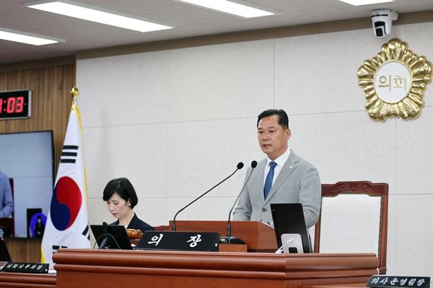 NSP통신-제302회 제1차 정례회를 개회하고 본격적인 의정활동에 돌입했다. (사진 = 무안군의회)