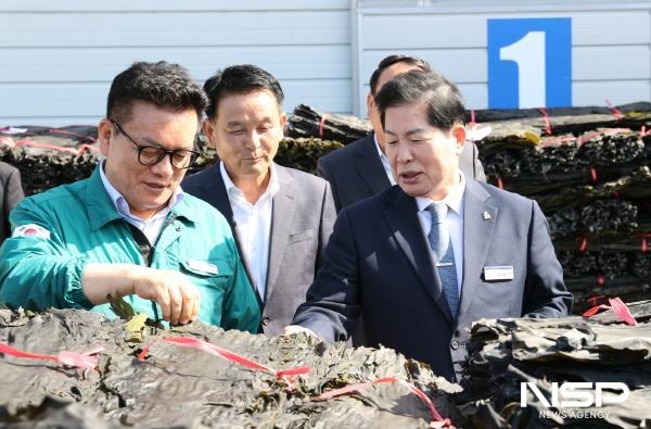 NSP통신-고흥군 2025년 마른 다시마 풍작 기원제 및 초매식 개최 (사진 = 고흥군)