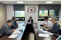 [NSP PHOTO]군포시, 공동주택 신축공사장 우기 대비 간담회·안전점검 추진