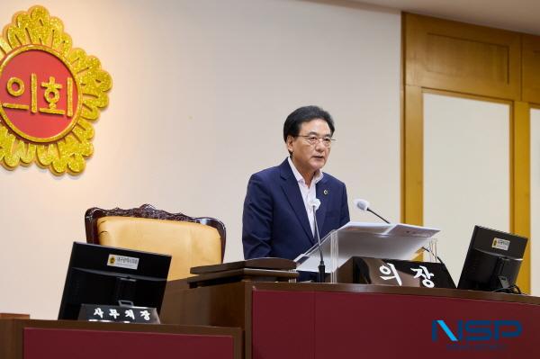 NSP통신-대구광역시의회 이만규 의장은 새롭게 대통령으로 취임한 이재명 대통령에게 국민 대통합과 더불어 지역현안에 대해서도 책임있는 지원을 요청했다. (사진 = 대구시의회)