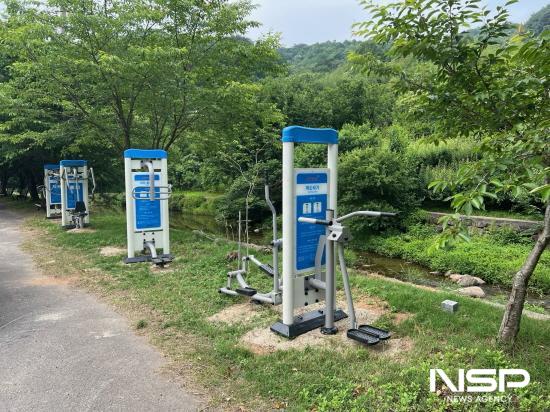 NSP통신-신규 설치 된 야외운동기구 (사진 = 광양시청)