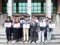 [NSP PHOTO]호원대 진로·취업지원실, e-취업서류 챌린지 시상식