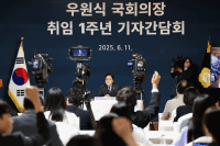 [NSP PHOTO]우원식 국회의장, 민주주의와 민생 지킨 국회의장으로 평가받고 싶다