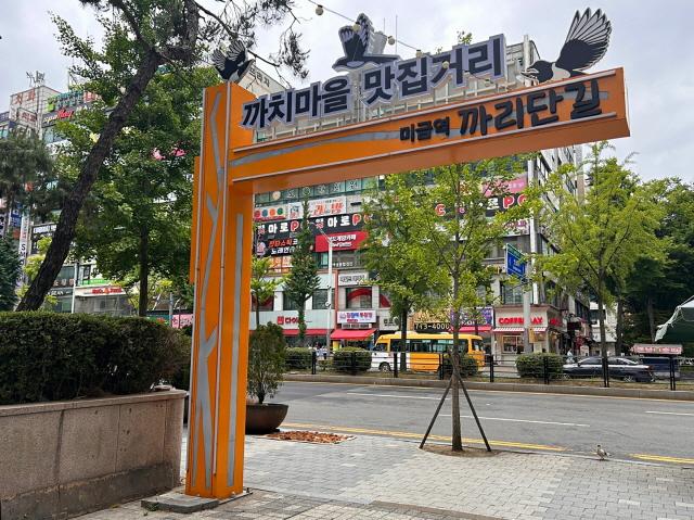 NSP통신-구미동 까치마을 특화거리 까리단길 모습. (사진 = 성남시)
