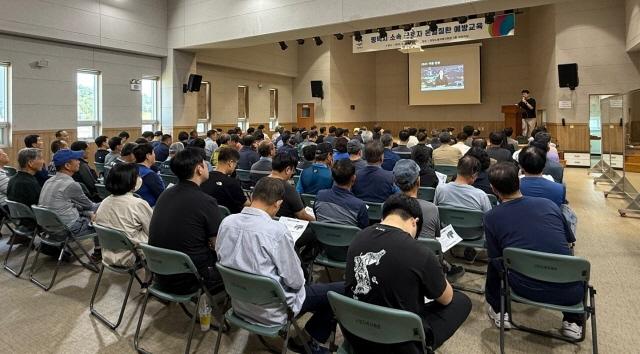 NSP통신-온열질환 예방 교육 진행 모습. (사진 = 평택시)