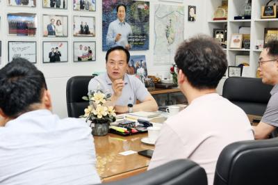 [NSP PHOTO]이권재 오산시장 동탄2 초대형 물류센터 전면 백지화 추진