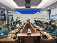 [NSP PHOTO]구례군, 장마철 및 집중호우 대비 대책회의 개최