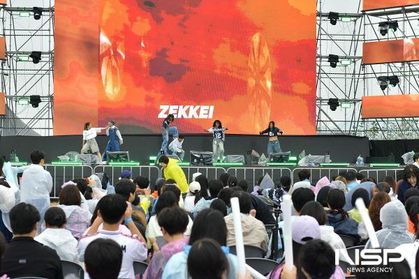 NSP통신-2025 MyK FESTA in 여수 해외 커버댄스 팀 공연 (사진 = 여수시)