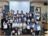 [NSP PHOTO]대구공업대 헤어디자인과,  2025 국제 뷰티 아티스트 공모전서 전원 수상 쾌거