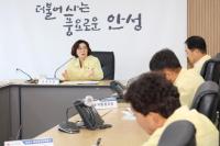 [NSP PHOTO]안성시, 여름철 재난 대비태세 점검…도에 사업비 5억 건의